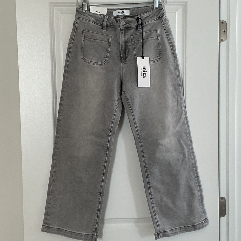 Mica Women's Straight Leg Gray Jeans